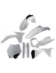 KIT PLÁSTICOS COMPLETO ACERBIS KTM SX 2011 BRANCO
